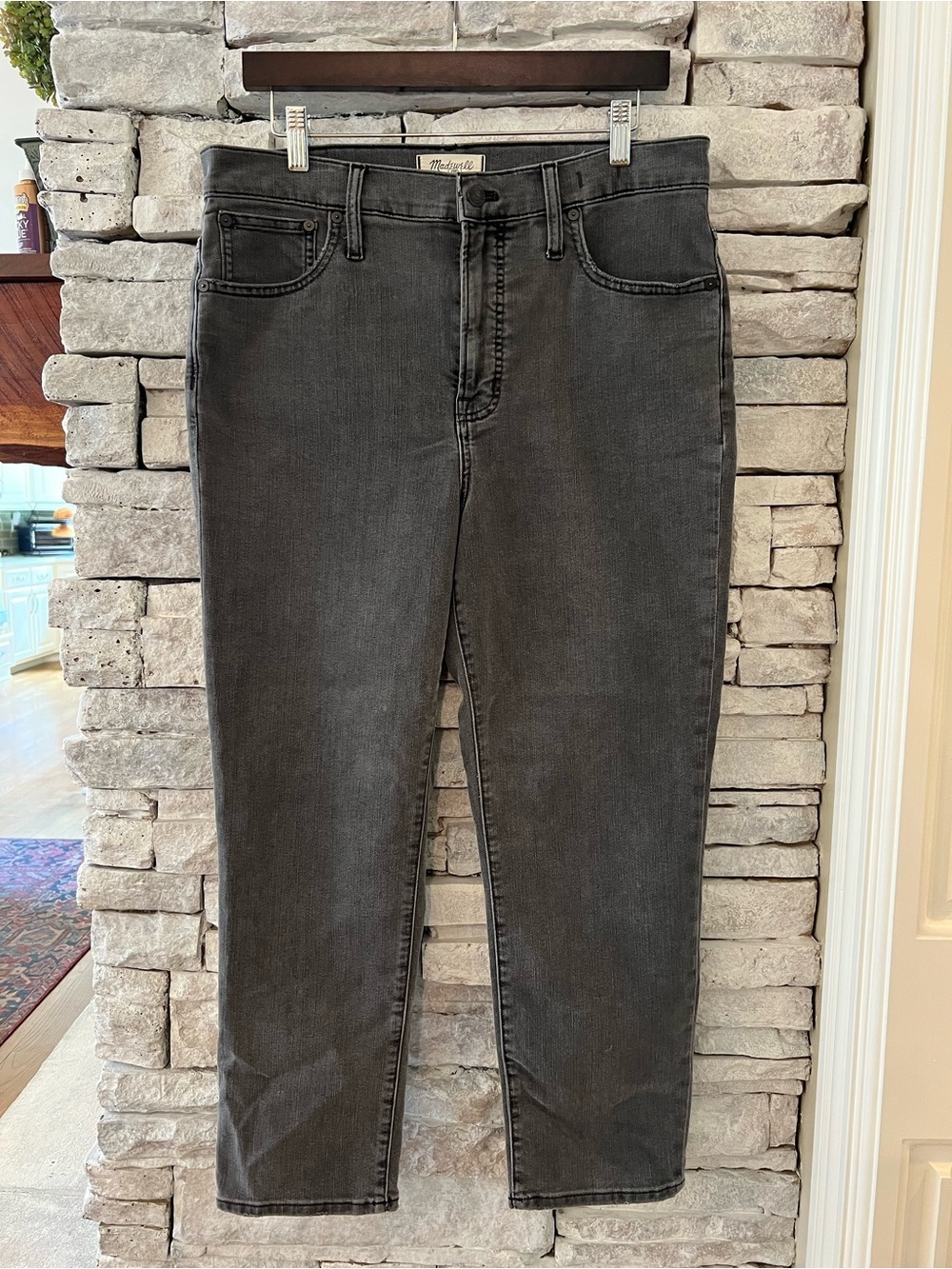 Madewell The Perfect Vintage Jeans in Washed Black Womens Size 31